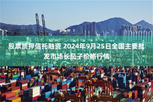 股票质押信托融资 2024年9月25日全国主要批发市场长茄子价格行情