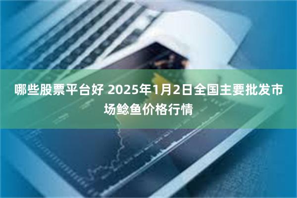 哪些股票平台好 2025年1月2日全国主要批发市场鲶鱼价格行情